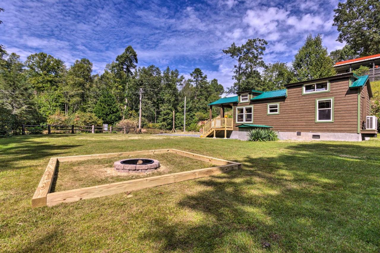 Quaint Mtn Cabin Tiny Living Near Big Adventure Brevard Ngoại thất bức ảnh