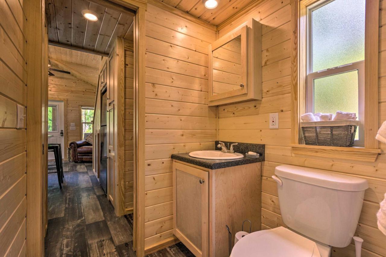 Quaint Mtn Cabin Tiny Living Near Big Adventure Brevard Ngoại thất bức ảnh