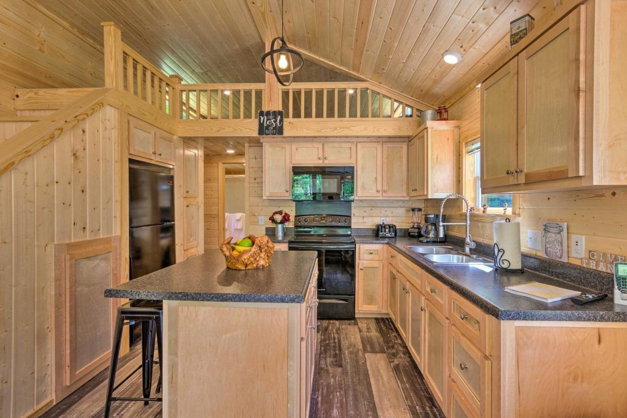 Quaint Mtn Cabin Tiny Living Near Big Adventure Brevard Ngoại thất bức ảnh